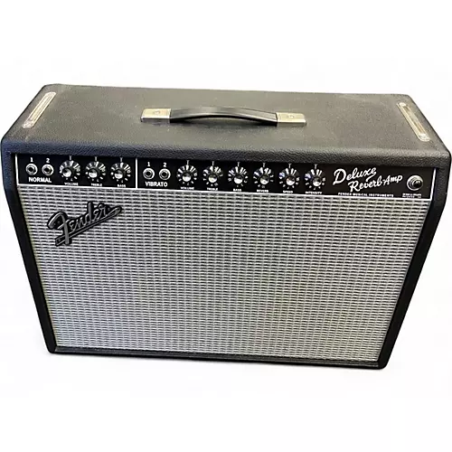 Used Fender 1965 Reissue Deluxe Reverb 22W Tube Guitar Combo Amp