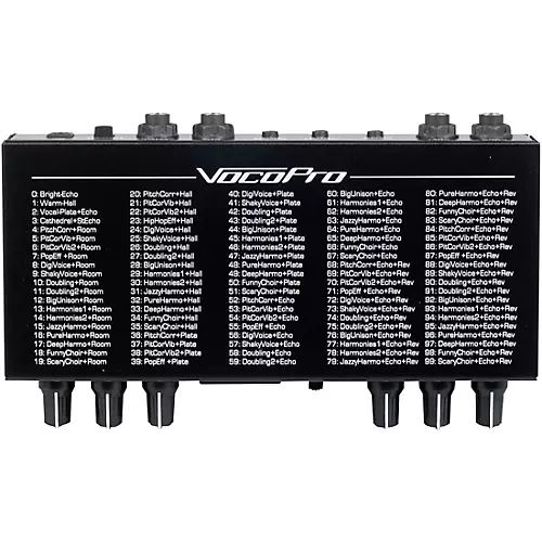 VocoPro SingTools-Plus Vocal Effects Mixer Black