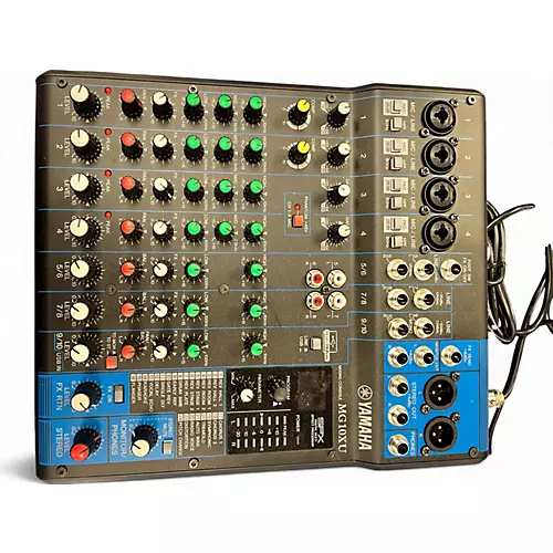 Used Yamaha MG10XU 10 Channel Mixer with Effects Unpowered Mixer