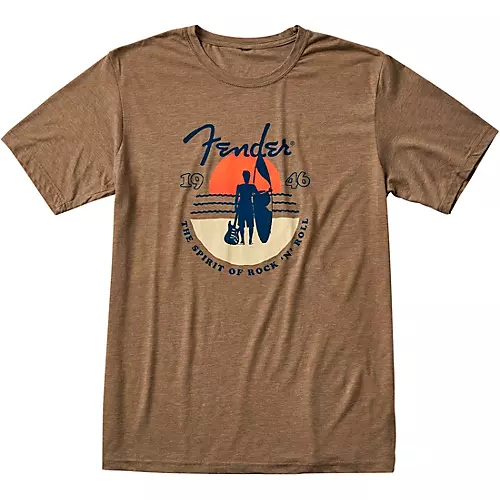 Fender Sunset Spirit T-Shirt X Large Olive