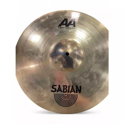 Used SABIAN 16in AAX Xplosion Crash Cymbal 36