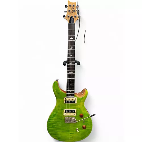 Used PRS SE Custom 24 Green Solid Body Electric Guitar Green