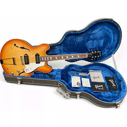 Used Epiphone USA Casino Royal Tan Hollow Body Electric Guitar Royal Tan