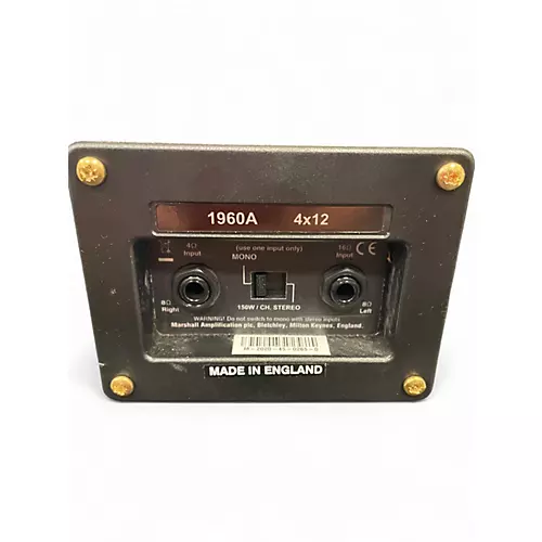 Used 2020 Marshall 1960A 300W 4x12 Stereo Slant Guitar Cabinet