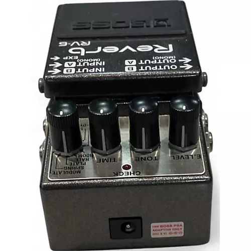Used BOSS RV6 Digital Reverb Effect Pedal