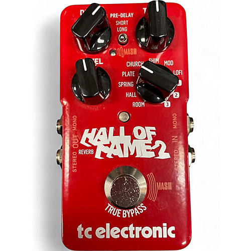 Used TC Electronic Hall Of Fame 2 Reverb Effect Pedal