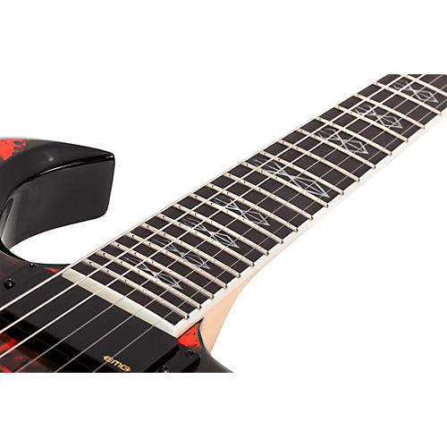 Wylde Audio Berzerker Electric Guitar Blood Skull