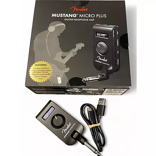 Used Fender Mustang Micro Plus Battery Powered Amp