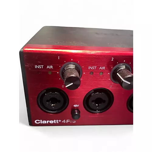 Used Focusrite Clarett+ 4Pre Audio Interface