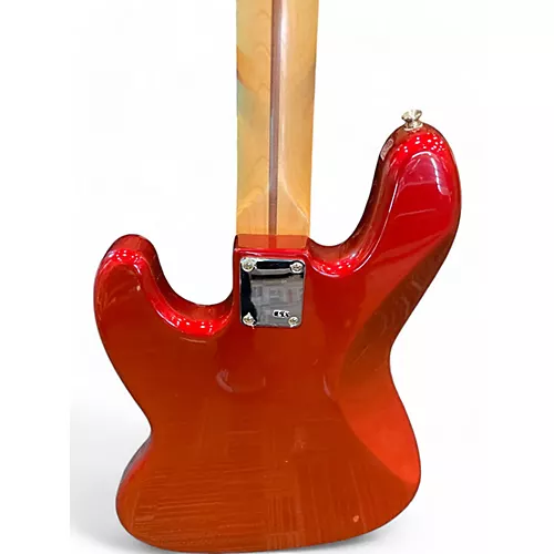 Used Fender Standard Jazz Bass RED Electric Bass Guitar RED