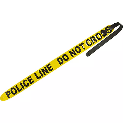 Perri's Police Line Leather Guitar Strap