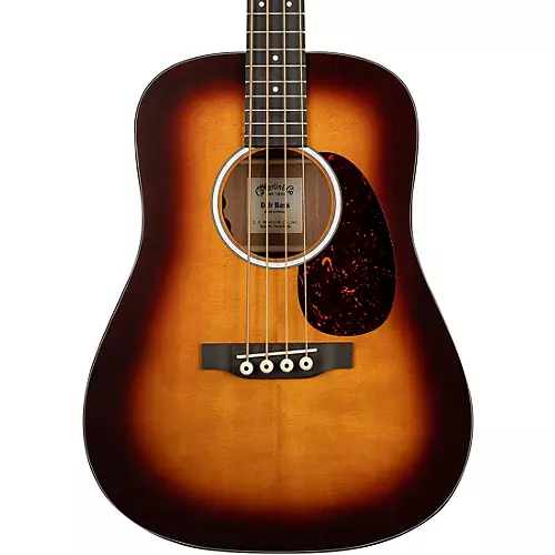 Martin DJR-10E Acoustic-Electric Bass Guitar Sunburst