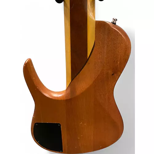 Used D'mark Omega 6  Spalted Exotic Brazillian Electric Bass Guitar Spalted Exotic Brazillian