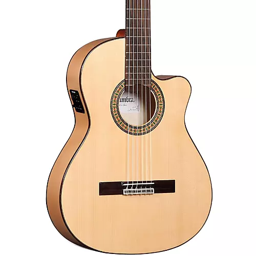 Alhambra 3F CT Flamenco Acoustic-Electric Guitar Gloss Natural