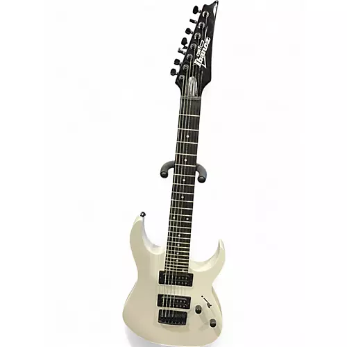 Used Ibanez GRG7221 White Solid Body Electric Guitar White