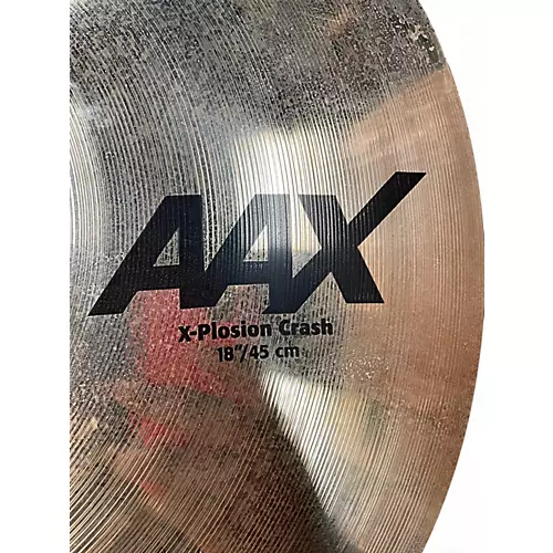 Used SABIAN 18in AAX Xplosion Crash Cymbal 38