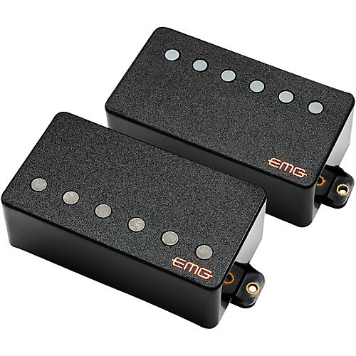 EMG Dual Mode 57TW/66TW-LS Dual Pickup Set, Long Shaft Pots Black