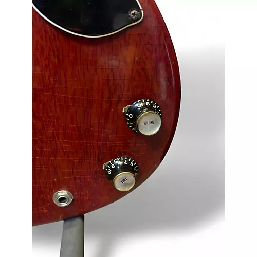 Vintage 1965 Gibson SG Junior Cherry Solid Body Electric Guitar Cherry