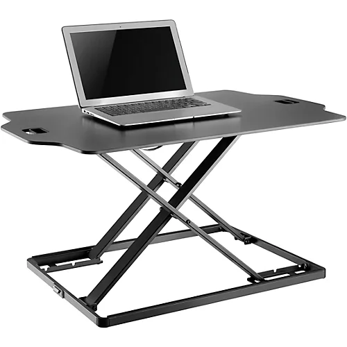 BK Media Move Desk Standing Work Station Standing Black