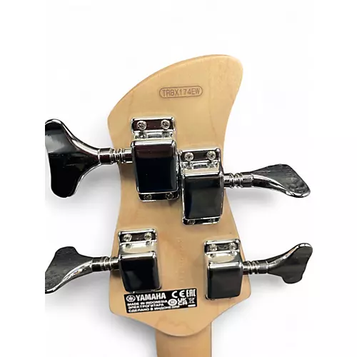 Used Yamaha TRBX174EW Natural Electric Bass Guitar Natural