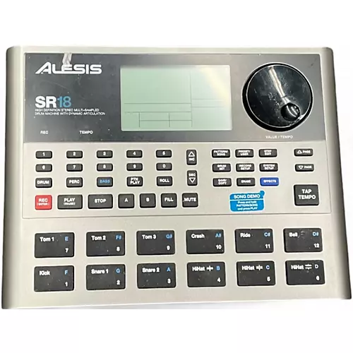 Used Alesis SR18 Drum Machine