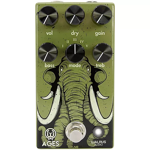 Walrus Audio Ages Five-State Overdrive Green