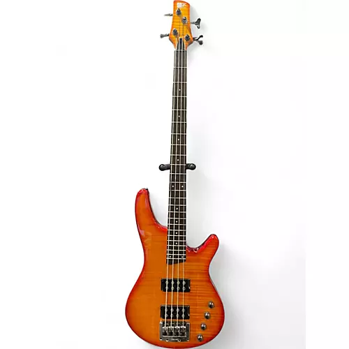 Used Ibanez SRX500 Honey Burst Electric Bass Guitar Honey Burst