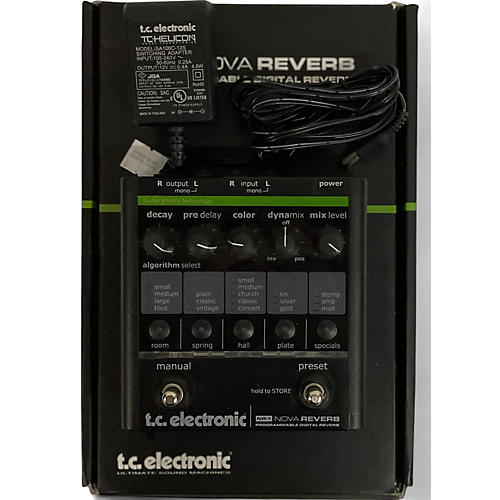 Used TC Electronic Nova Reverb Effect Pedal