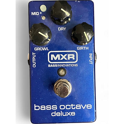 Used MXR M288 Bass Octave Deluxe Bass Effect Pedal