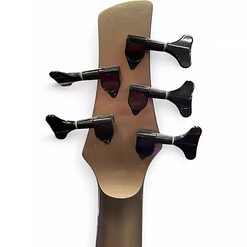 Used Ibanez SR885 Gray Electric Bass Guitar Gray