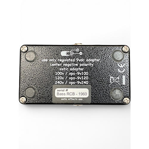 Used Xotic Bass RC Booster Bass Effect Pedal