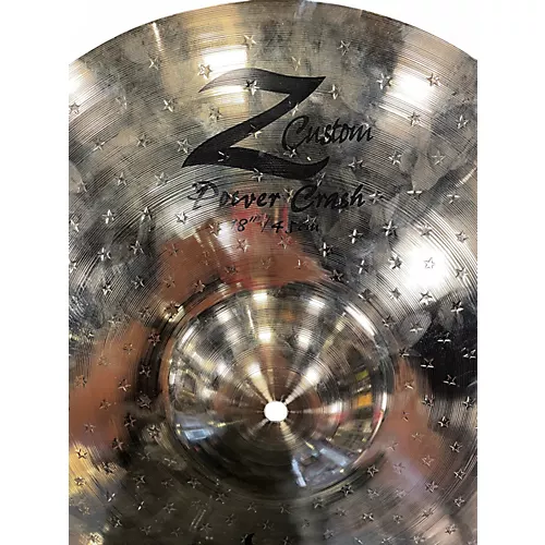 Used Zildjian 18in Z CUSTOM POWER CRASH Cymbal 38