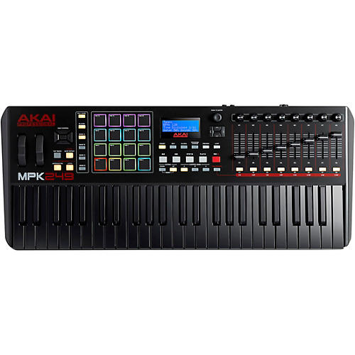 Akai Professional MPK249 49-Key Controller, Black-on-Black