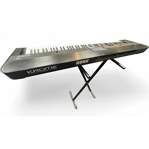 Used KORG Krome 88 Key Keyboard Workstation