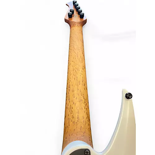 Used Ernie Ball Music Man KAIZEN WHITE Solid Body Electric Guitar WHITE