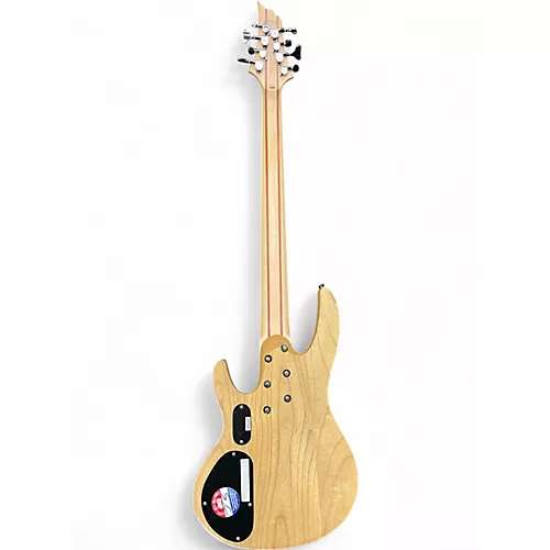 Used ESP LTD B208FM 8 String Natural Electric Bass Guitar Natural