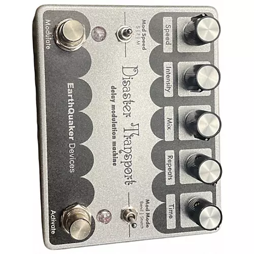 Used EarthQuaker Devices Disaster Transport Modulated Delay Effect Pedal