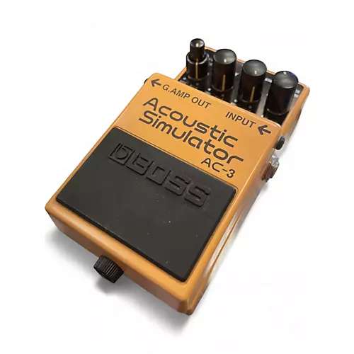 Used BOSS AC3 Acoustic Simulator Effect Pedal
