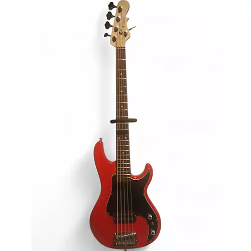 Used G&L kiloton 5 Red Electric Bass Guitar Red