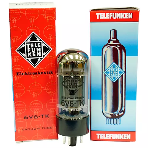 TELEFUNKEN 6V6-TK Power Tubes Quad