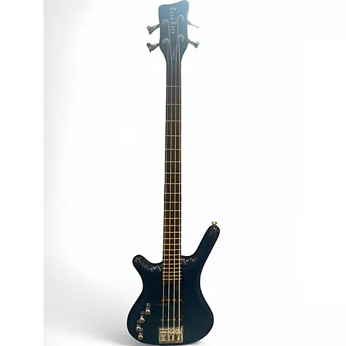 Used RockBass by Warwick Corvette Blue Electric Bass Guitar Blue