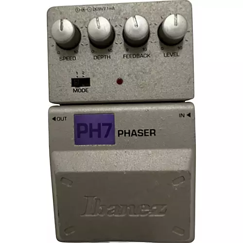 Used Ibanez PH7 PHASER Effect Pedal
