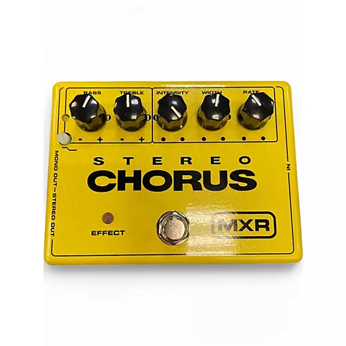 Used MXR STEREO CHORUS Effect Pedal