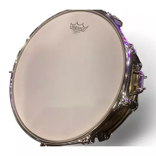 Used Yamaha 5.5X14 Recording Custom  Brass Drum Brass 10