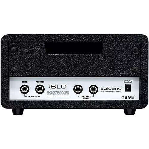 Soldano SLO Mini 30W Guitar Amp Head Black