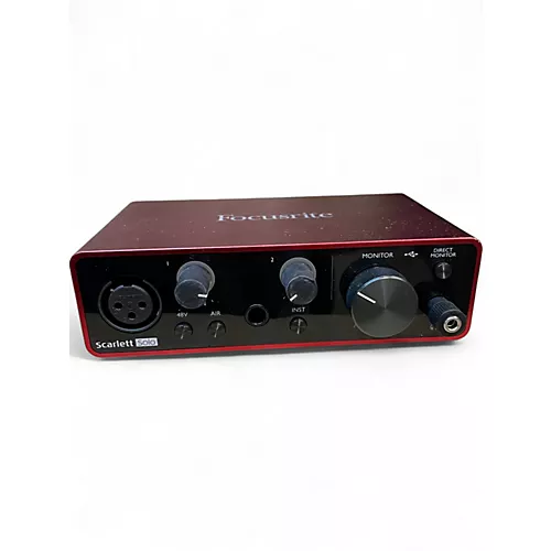 Used 2024 Focusrite Scarlett 2i2 Gen 4 Audio Interface