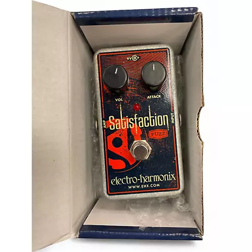 Used Electro-Harmonix Satisfaction Fuzz Effect Pedal