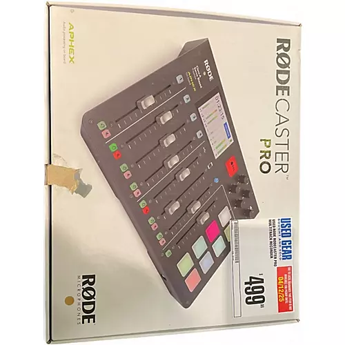 Used RODE RODECASTER PRO MultiTrack Recorder