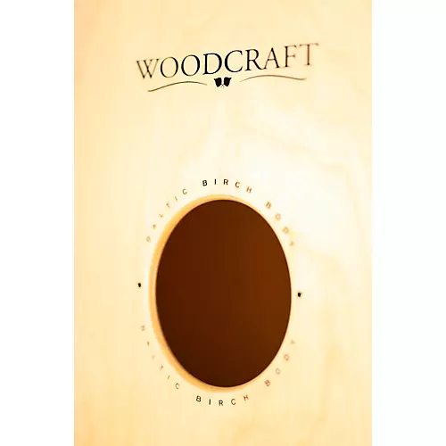 MEINL Woodcraft Series Cajon with Espresso Burst Frontplate