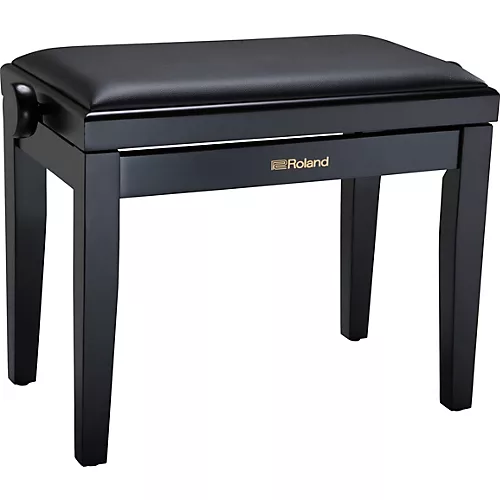 Roland RPB-200-US Piano Bench, Vinyl Seat Satin Black
